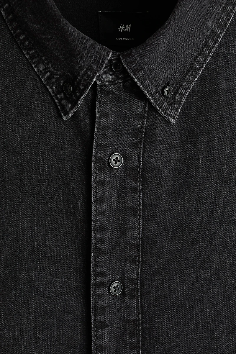 Oversized Denim Shirt