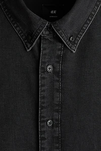 Oversized Denim Shirt