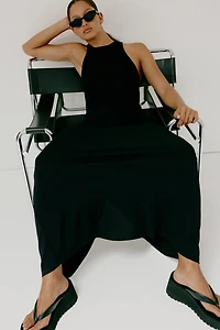 Robe sans manches en jersey