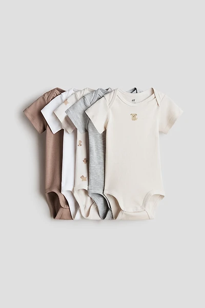 Lot de 5 maillots en coton