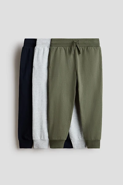 3-Pack Cotton Joggers
