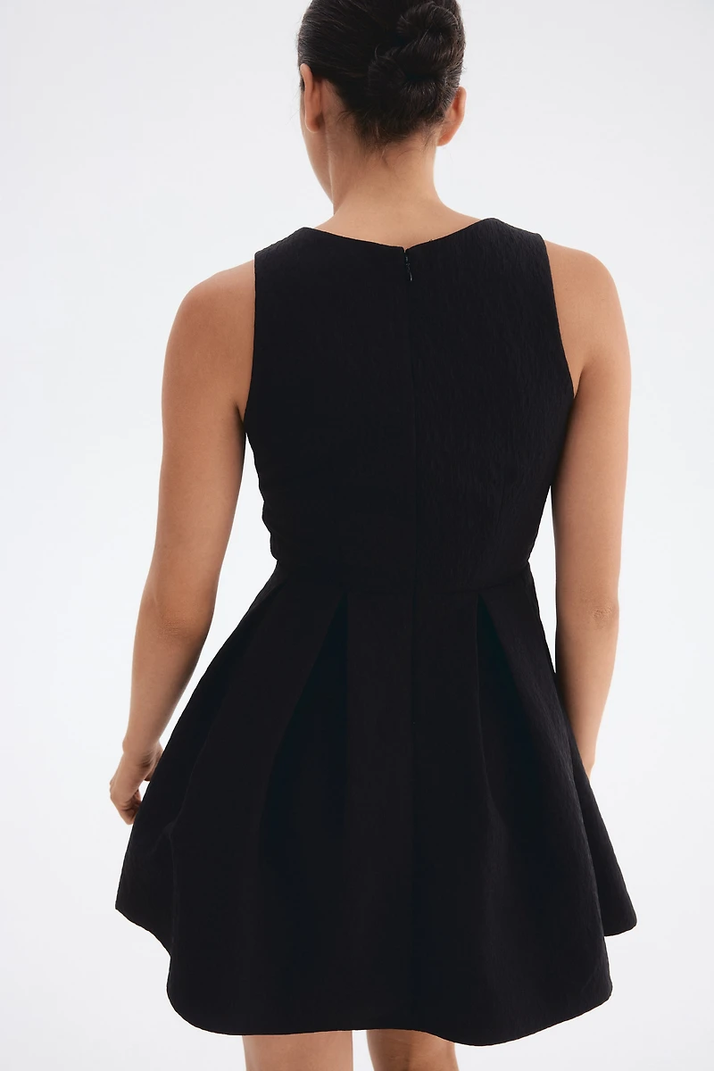 Dress with Flared Skirt