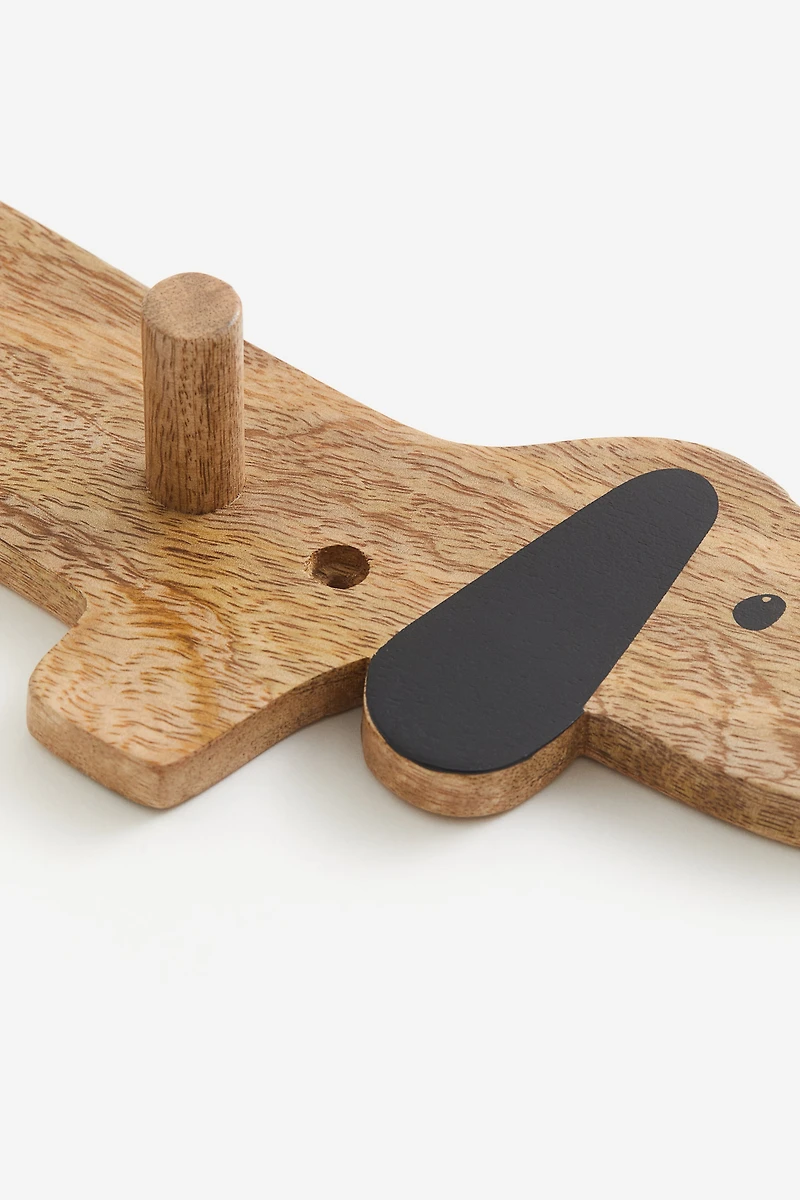 Patère en bois