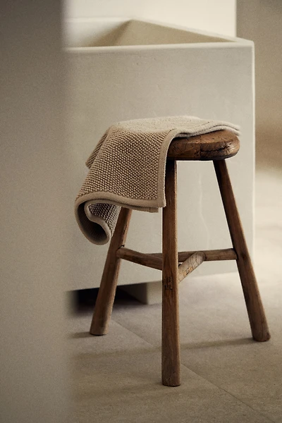 Tapis de bain en coton