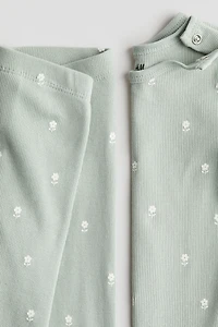 Ensemble 2 pièces en coton côtelé