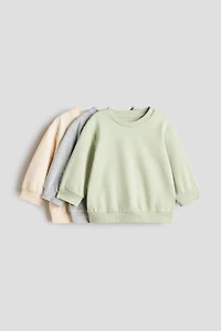 3-pack Cotton Sweatshirts