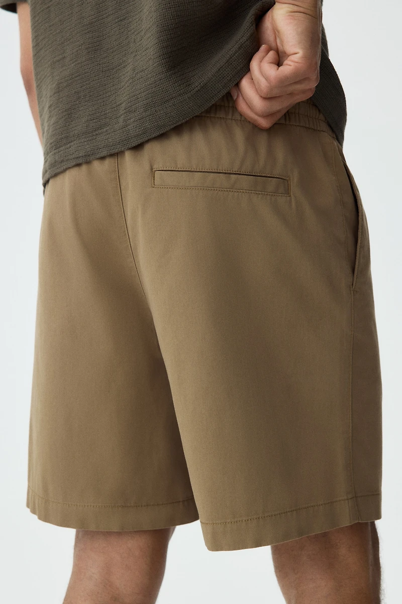 Short décontracté en coton