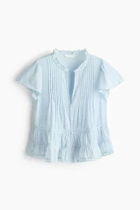 Puff-Sleeved Blouse