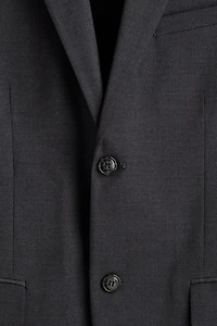 Skinny-Fit Single-Breasted Jacket