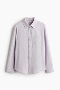 Linen-blend Shirt