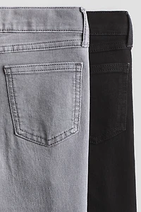 Lot de 2 jeans près du corps