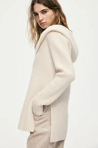 Wool Sweater Hoodie