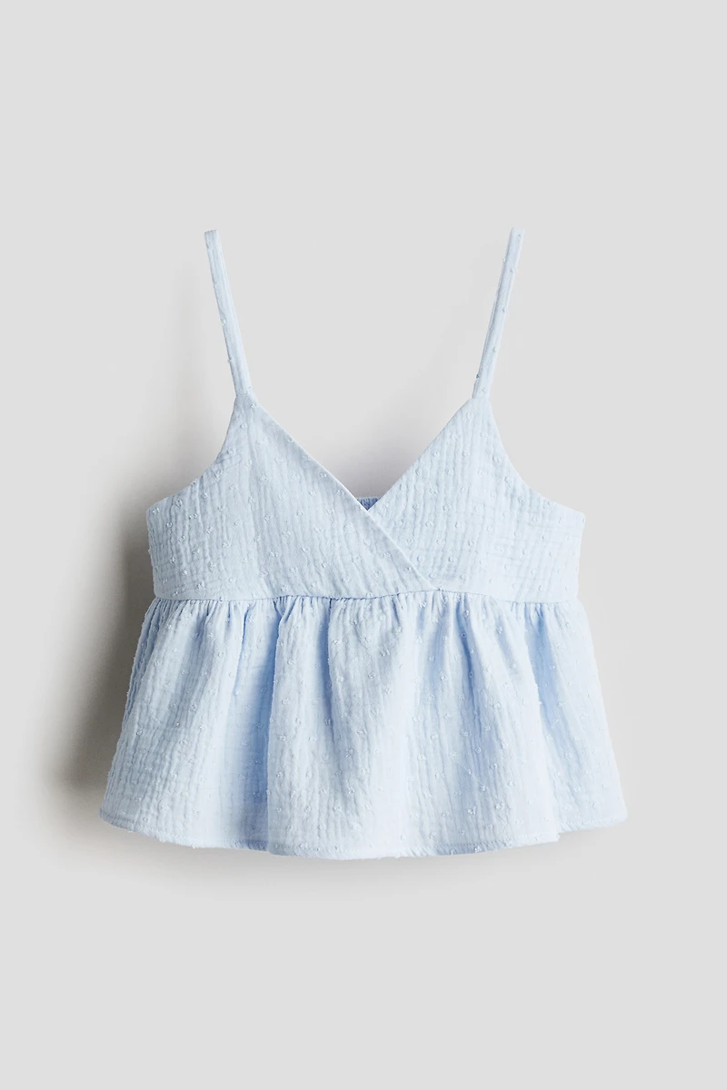V-Neck Strappy Top