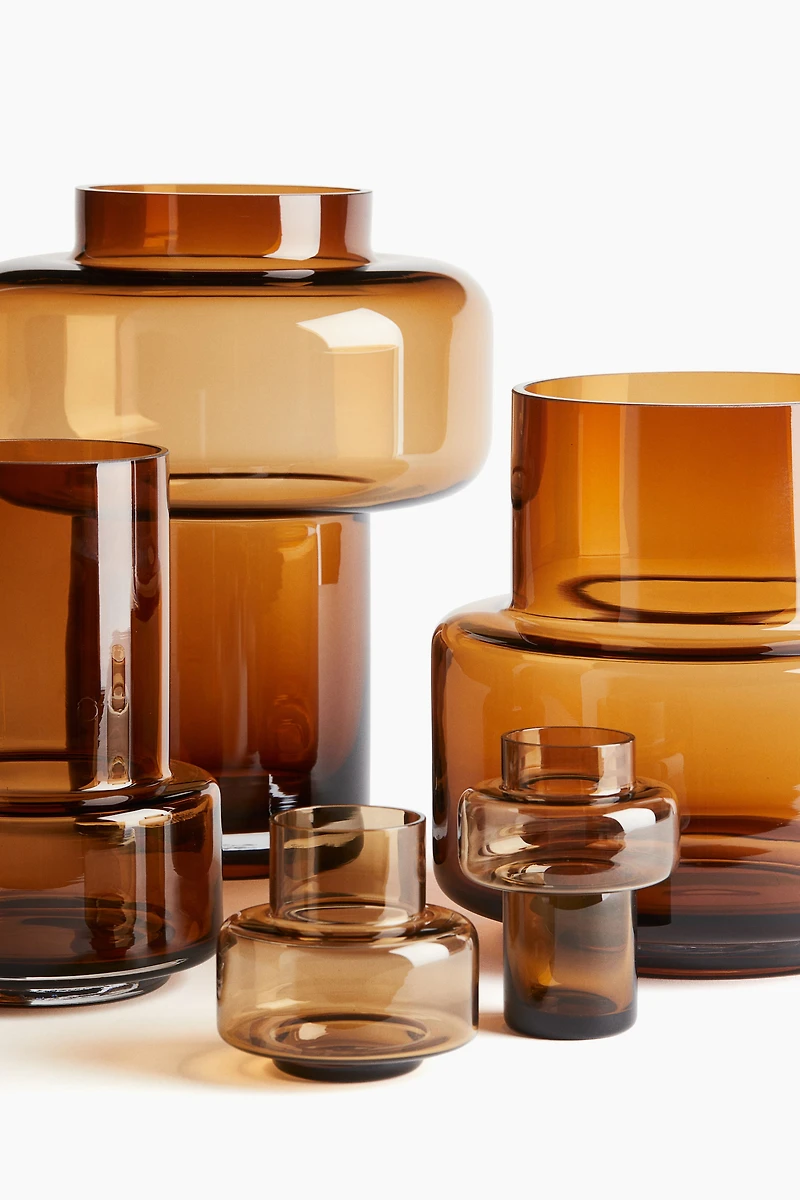 Tiered Glass Vase