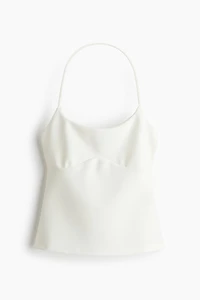Jersey Halterneck Top
