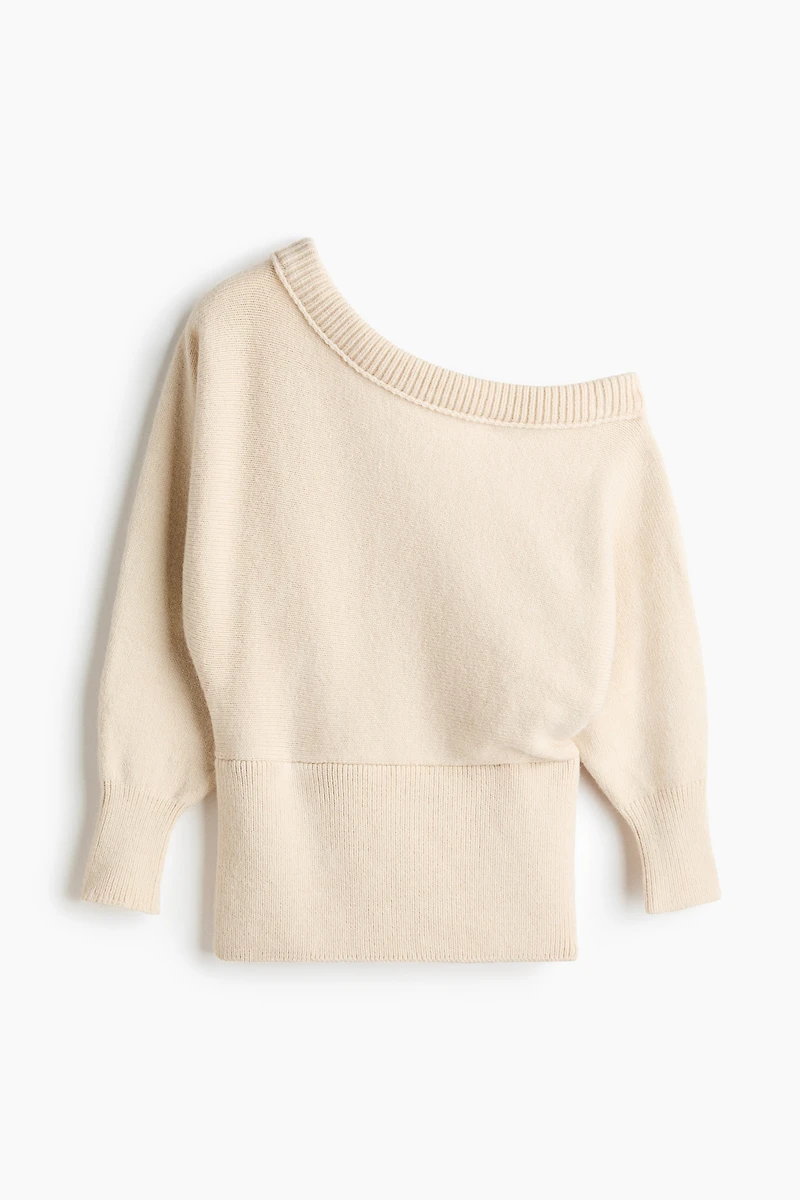 One-Shoulder Sweater