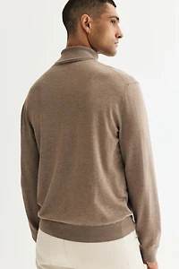 Chandail à col roulé classique