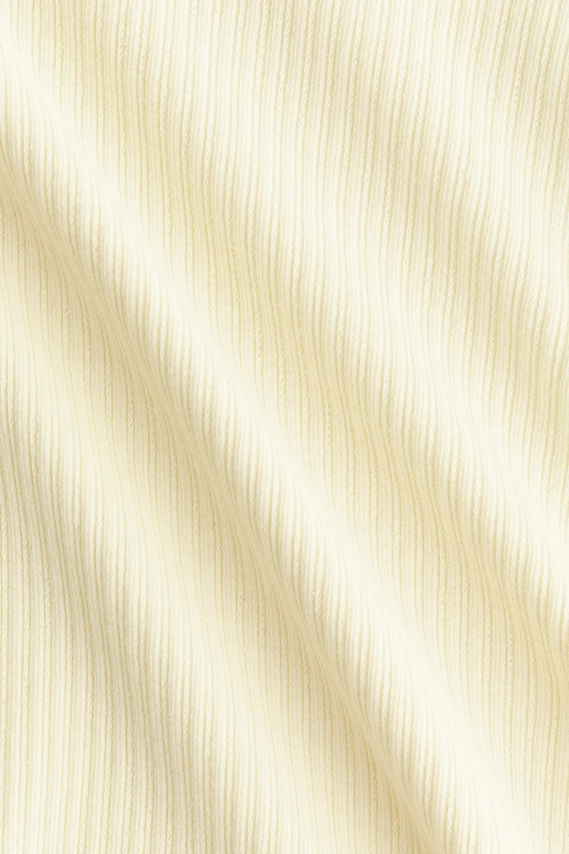 Pointelle Jersey T-Shirt