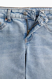 Low Rise Flared Leg Jeans