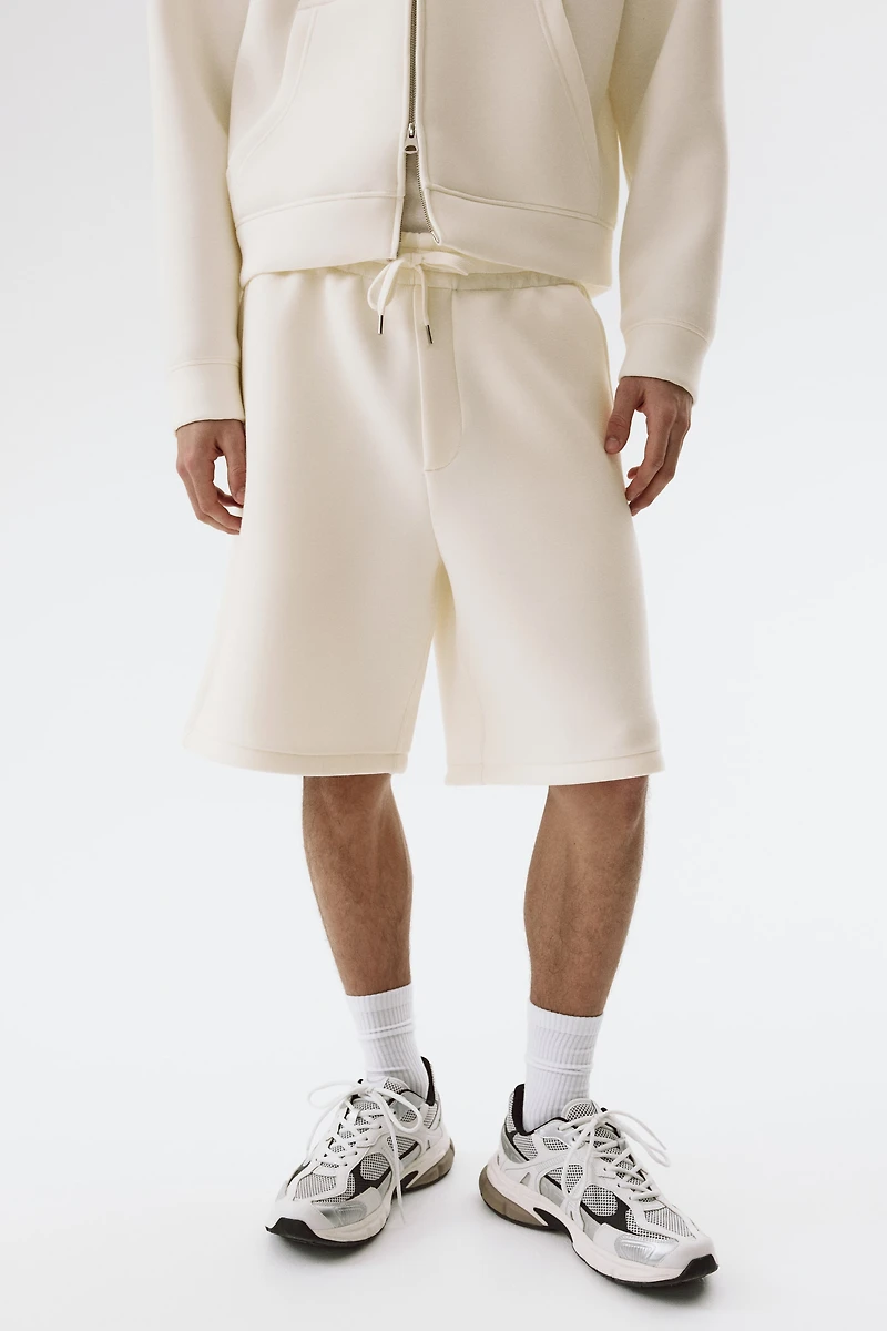 Relaxed-Fit Scuba Shorts