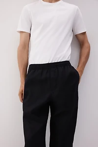 Regular-Fit Linen Pants