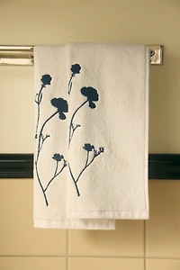 2-Pack Embroidered-Detail Guest Towels
