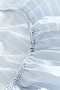 Drap contour pour bébé en percale de coton