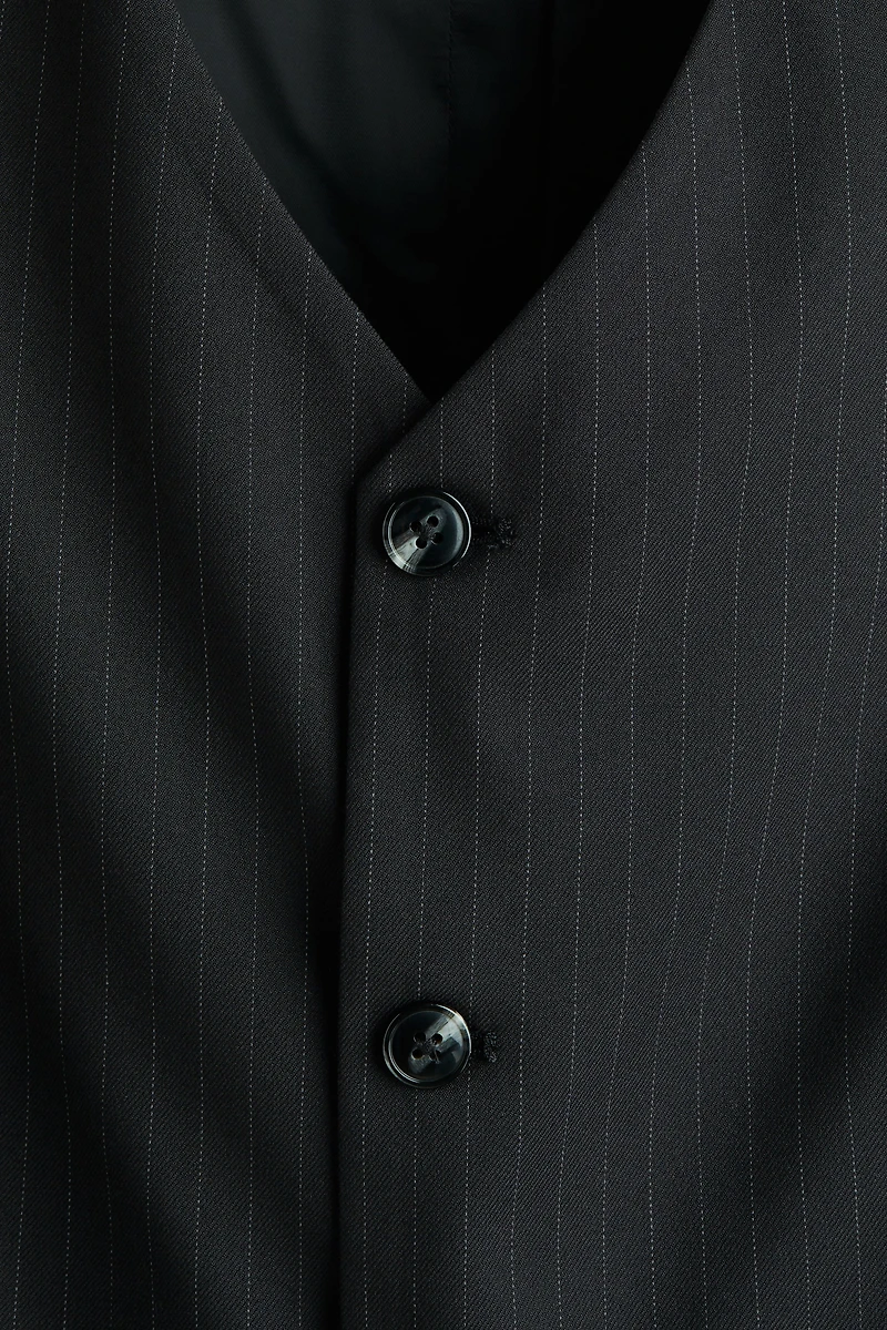 Regular-Fit Glittery Vest