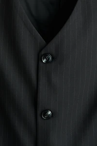 Regular-Fit Glittery Vest