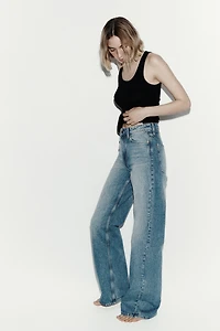 Wide High Waist Jeans