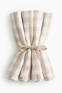 4-Pack Cotton Napkins