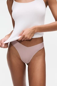 3-Pack Invisible Cotton Brazilian Briefs