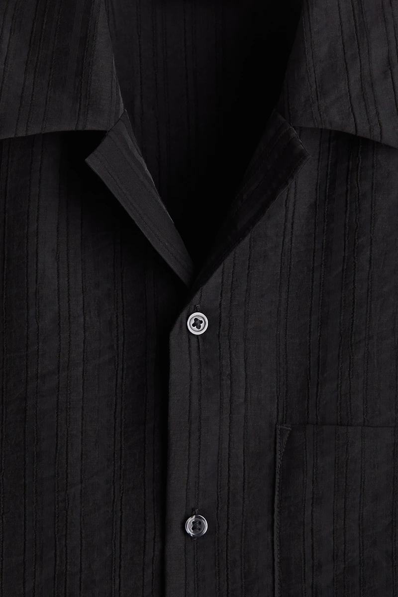 Regular-Fit Textured Resort Shirt