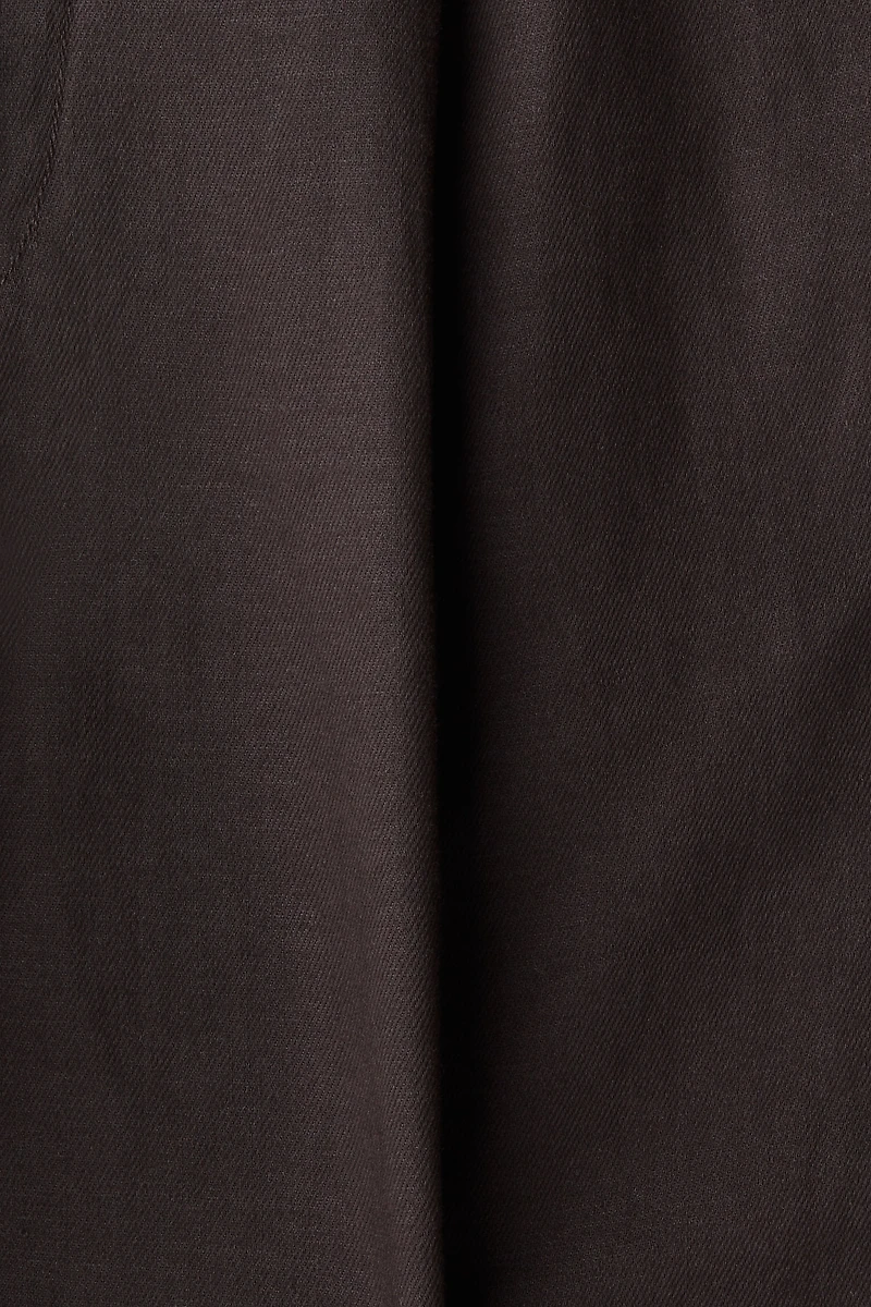 Relaxed-Fit Linen-Blend Pants