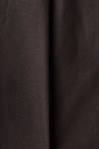 Relaxed-Fit Linen-Blend Pants