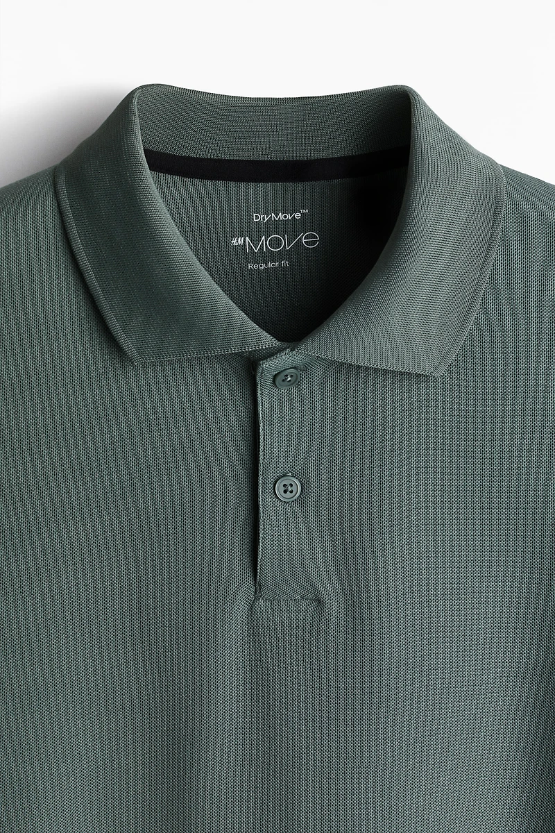 Regular Fit Piqué Sports Shirt