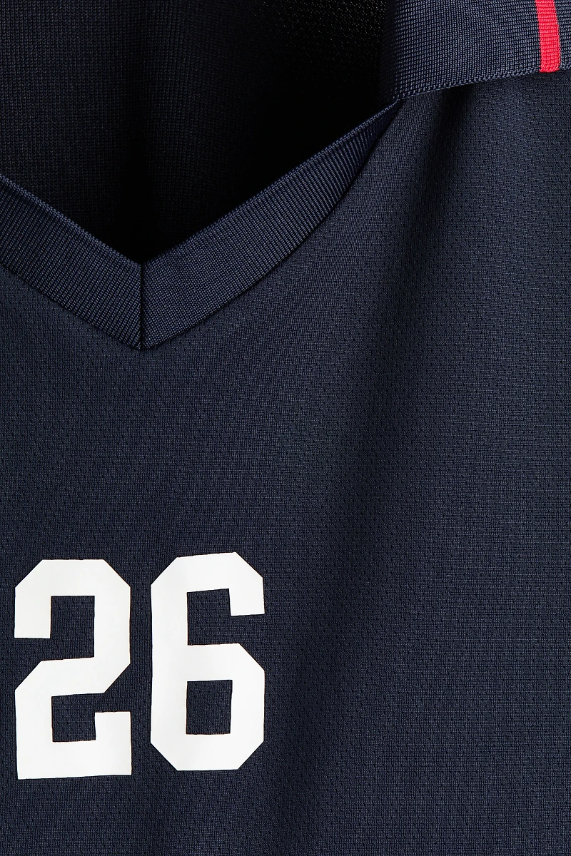 Loose-Fit Soccer Jersey