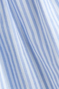 Patterned Empire-Waist Dress