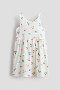 Patterned Cotton Dress