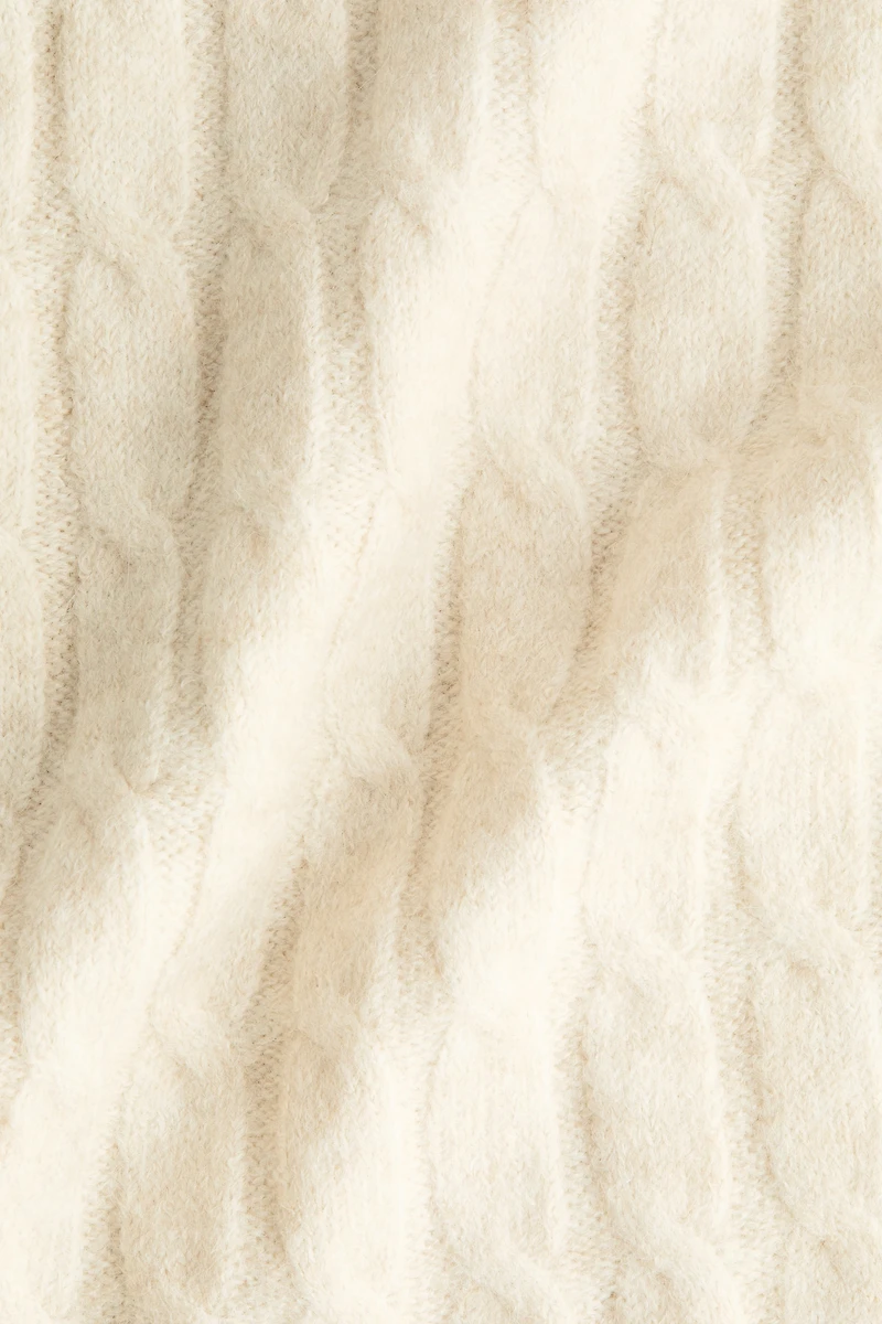 Pantalon en tricot torsadé