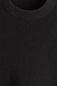 Regular-Fit Rib-Knit Sweater