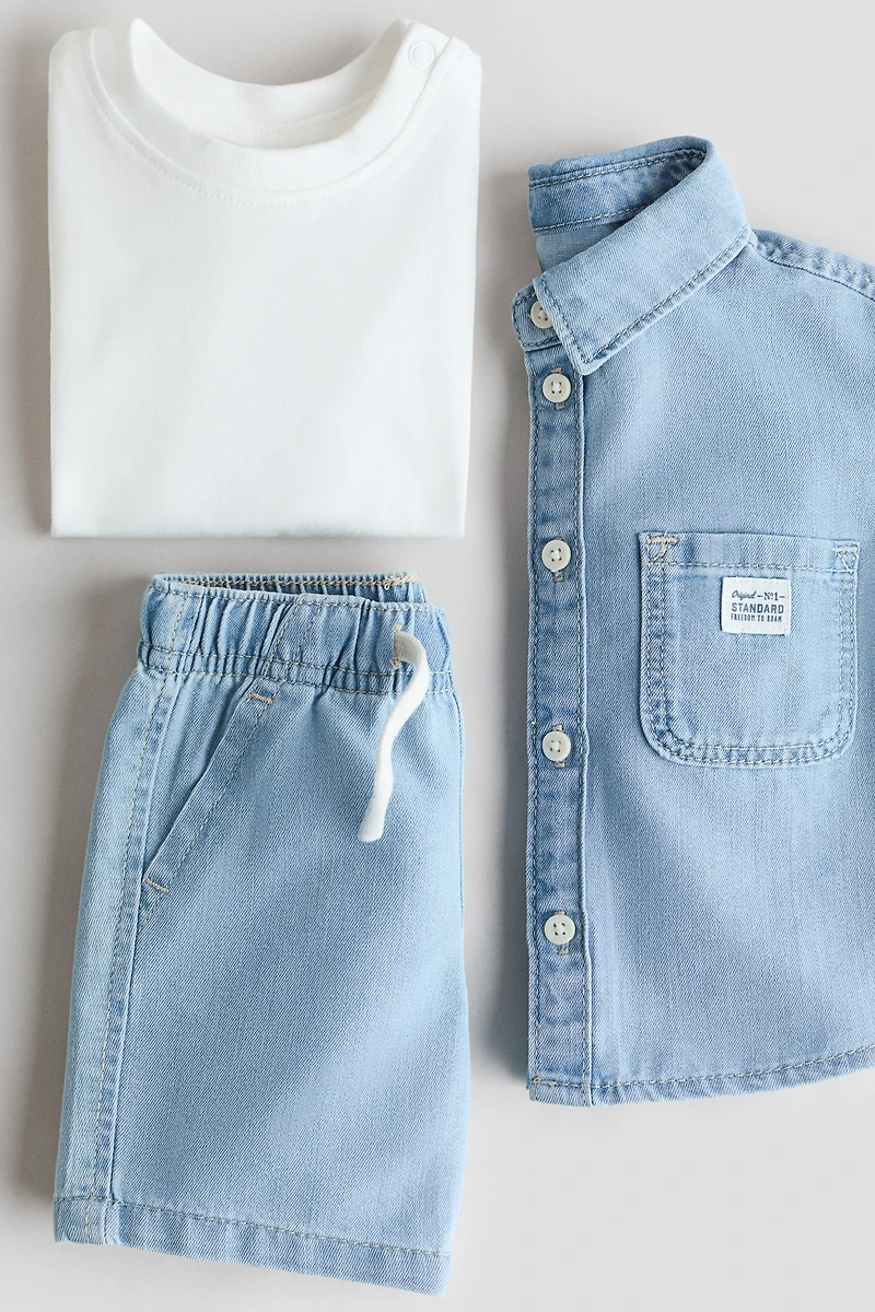 3-piece denim set