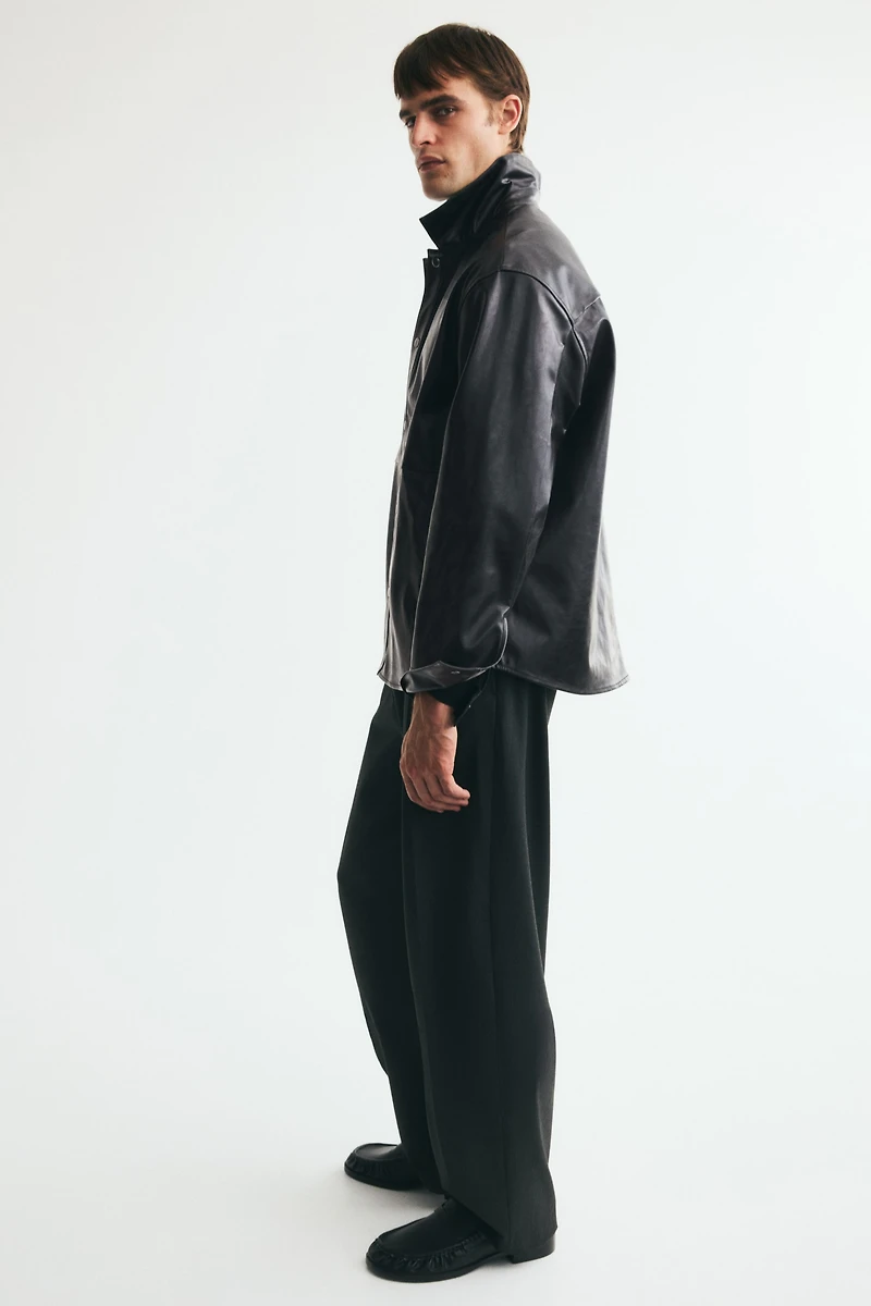 Coated Overshirt