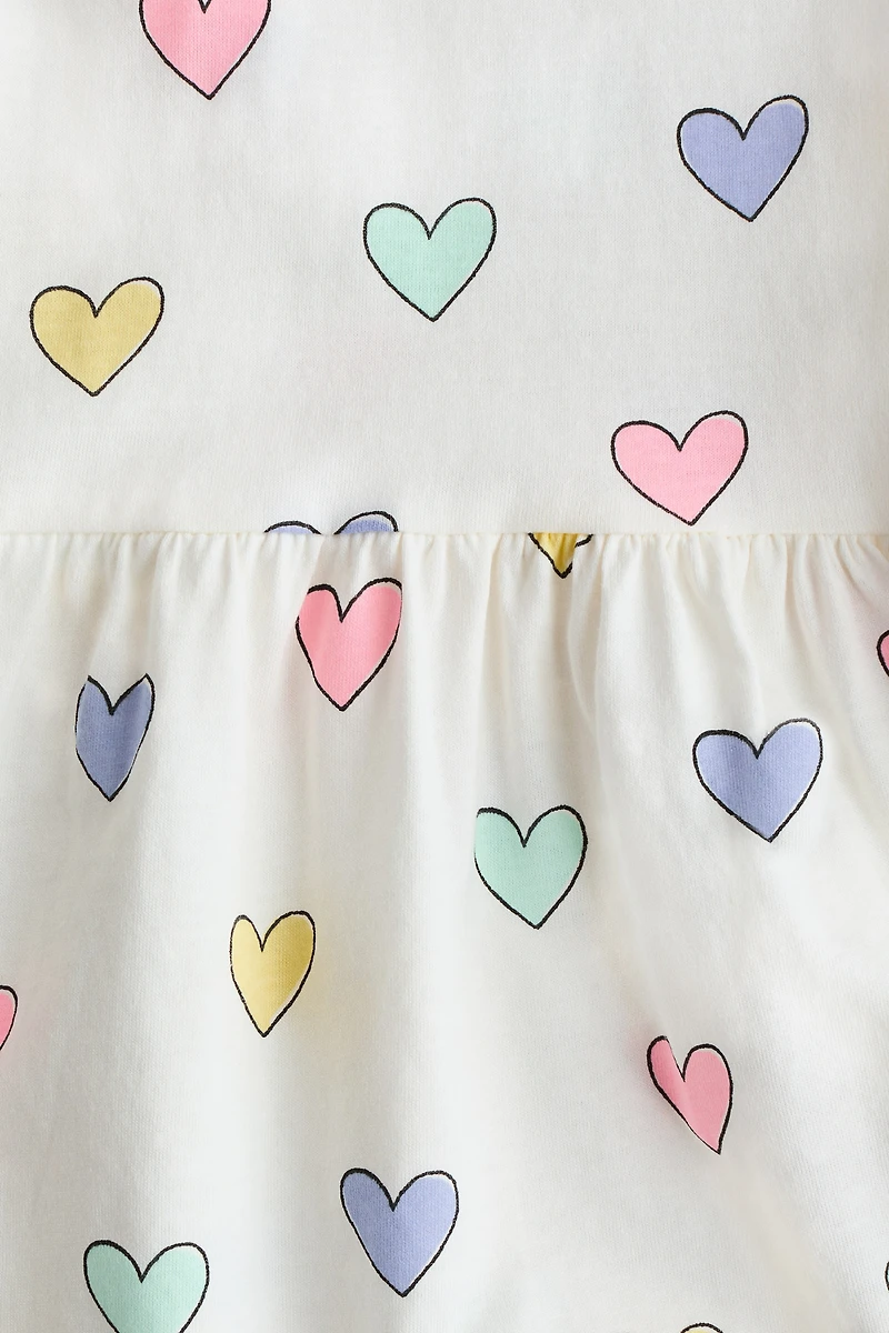 Patterned Cotton Dress