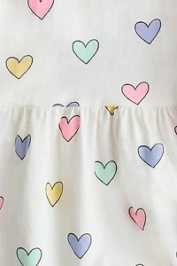 Patterned Cotton Dress