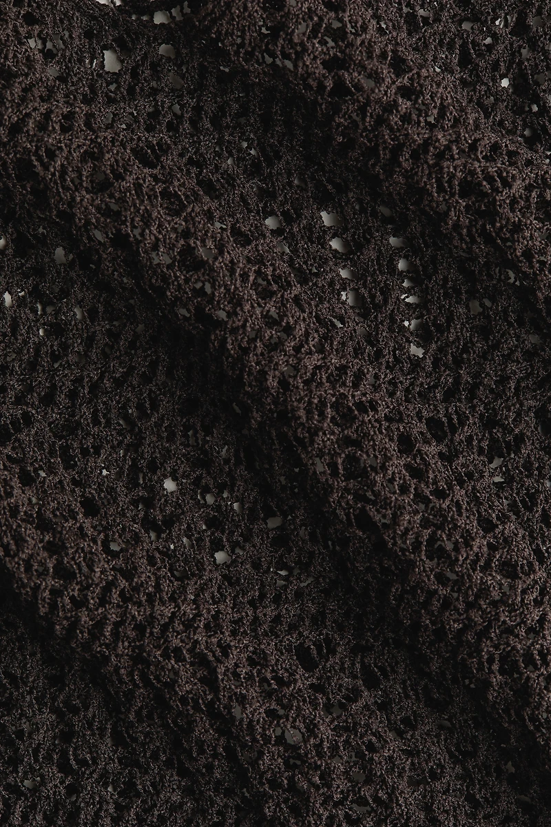 Open-Knit Beach Dress