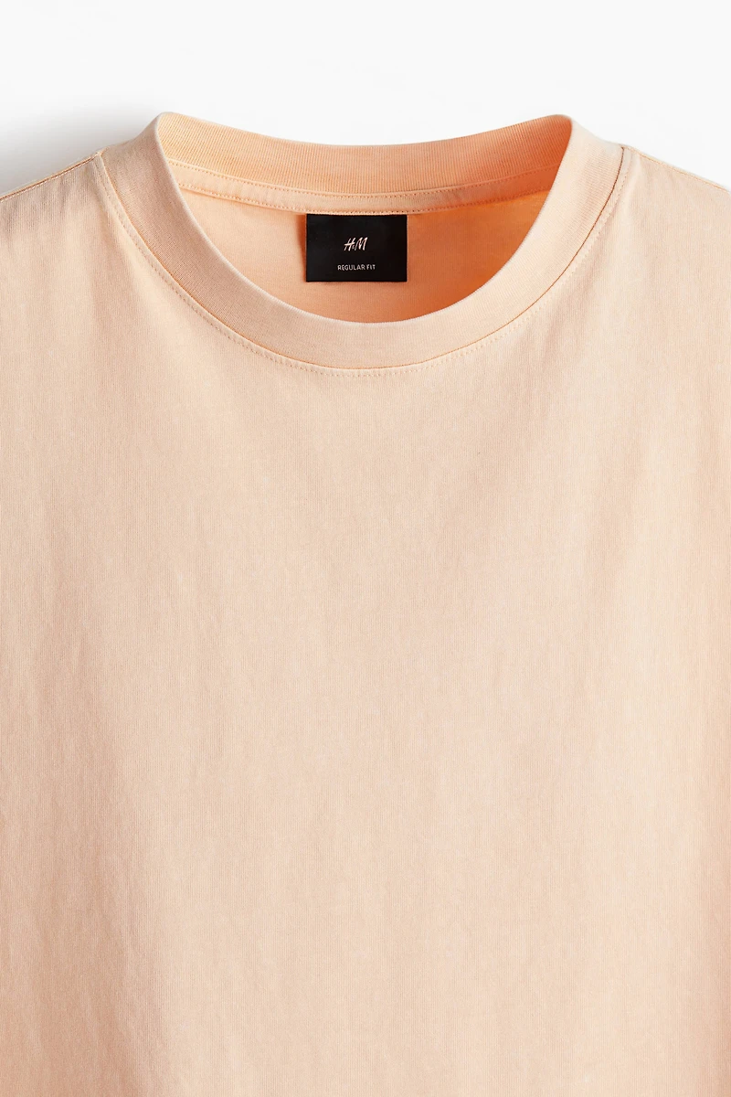 Regular-Fit Washed Tank Top