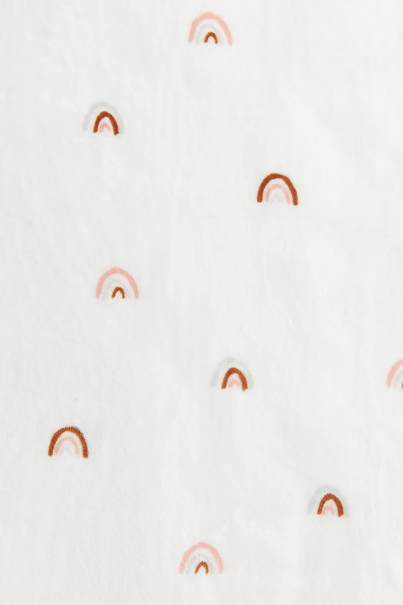 Couverture en polar à motif