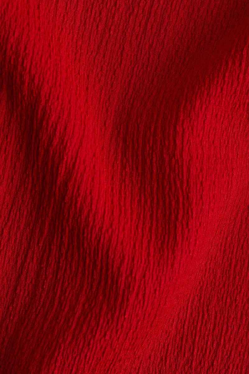 Wide-cut Pull-on Pants