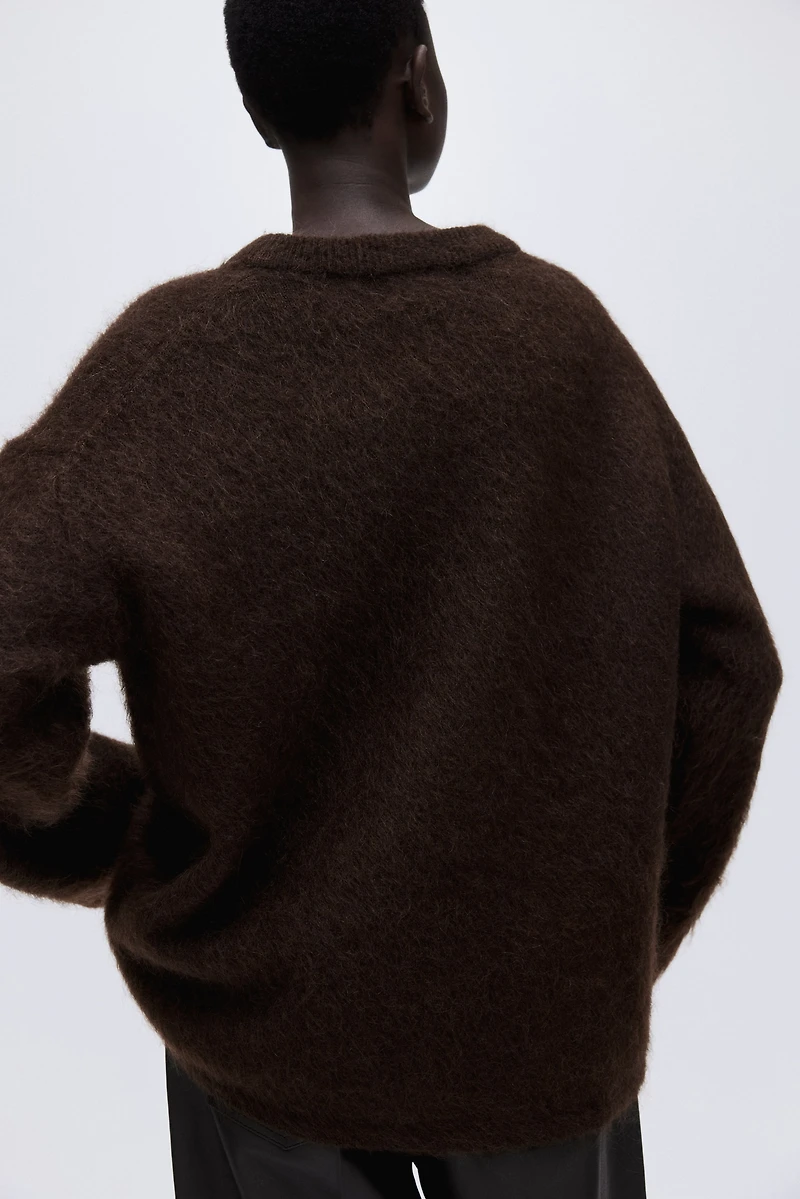 Oversized Mohair-Blend Sweater